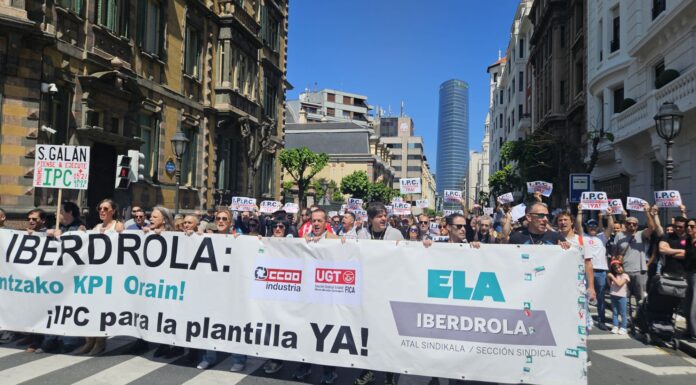 UGT y CCOO acusan a la dirección de convertir Iberdrola en una empresa antisindical